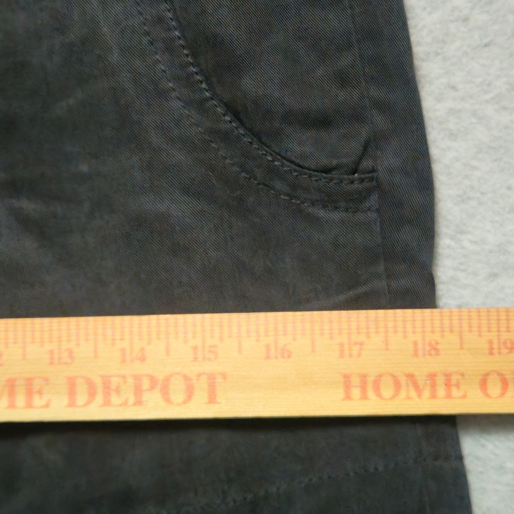 Banana Republic Black Lyocell Cargo Jogger Pants Womens 4 Utility Tapered - Picture 8 of 8